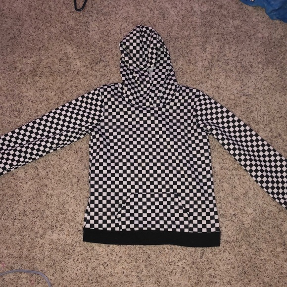 large checkered vans